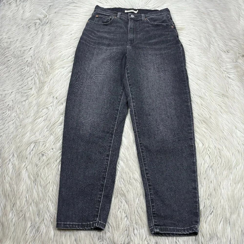 Levi's Women's Black Wash High Rise Boyfriend Jeans